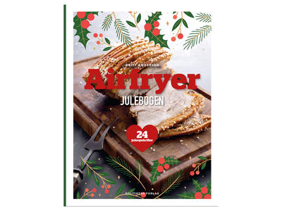Bog Airfryer Julebogen Britt Andersen