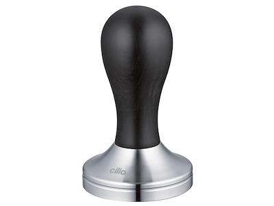 Stamper Sort Træ H: 6,7cm, Ø5,7cm