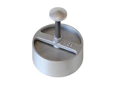 Bøfformer Ø 15  cm aluminium