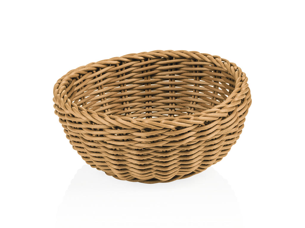 Brødkurv Beige Ø20 cm H8 cm Weaver Pro