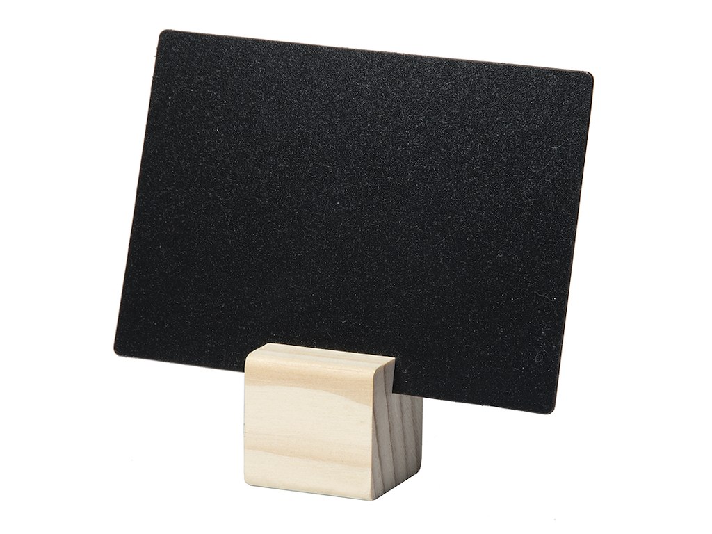 Prisskilt m/ træfod 6stk m/tush