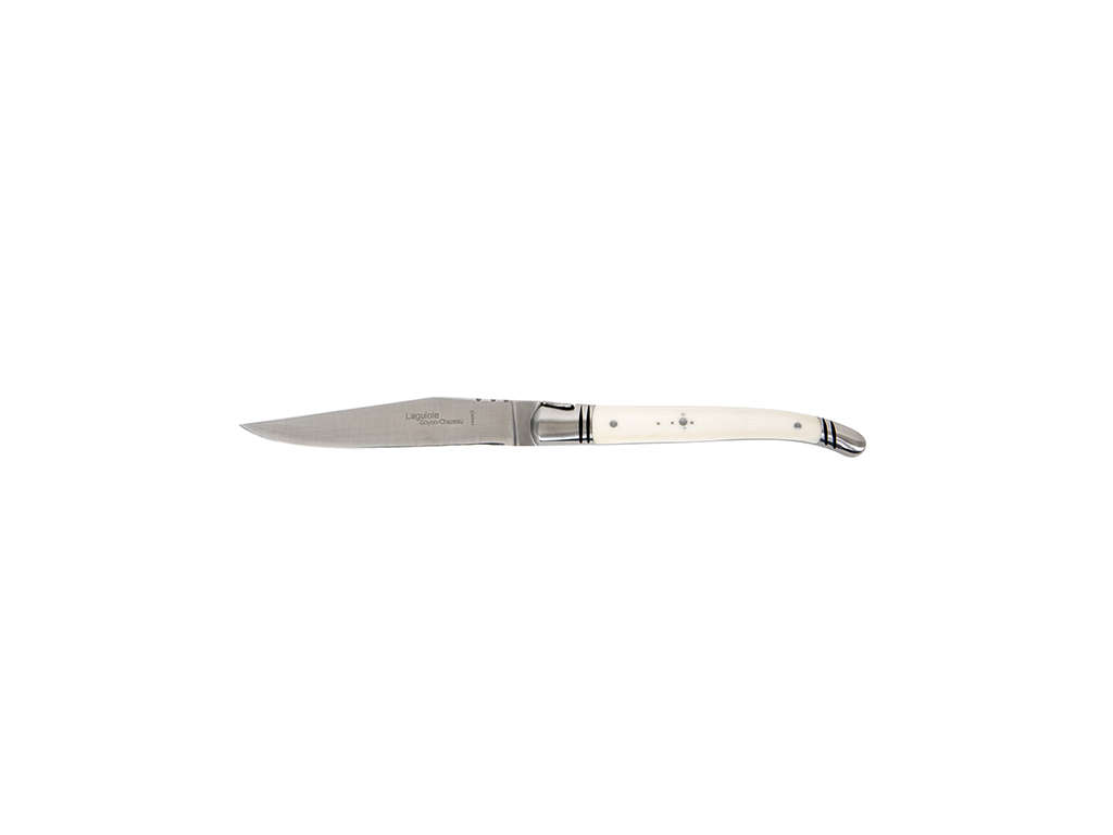 Steakkniv, Laguiole Prestige, Skæfte af ben