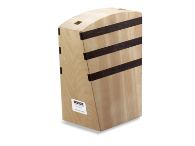 Knivblok med magnetstriber, F. Dick, Træ