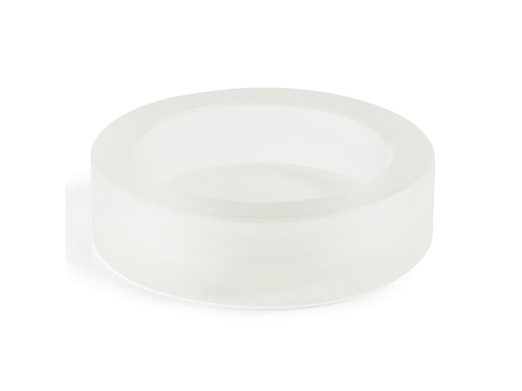 Skål 60 cl Hvid Mealplak