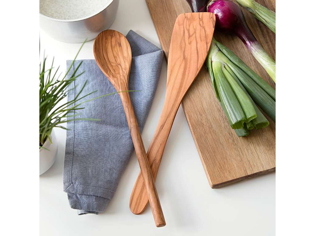 Palet og Grydeske Oliventræ