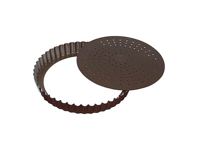 Tærteform Non-stick perf. m/Løs bund Ø26