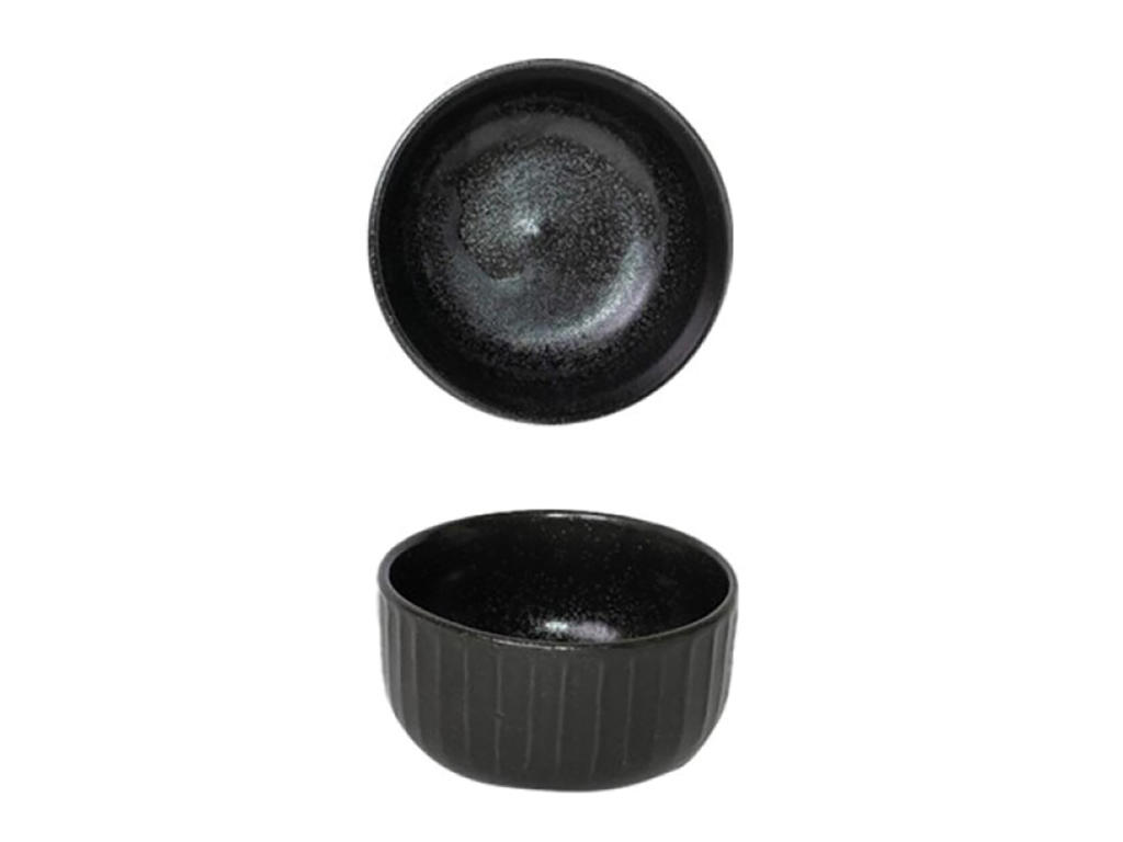 Skål Høj Ø7 cm Sort Gordion