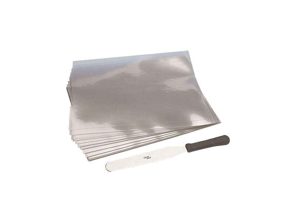 Ark til chokolade Streng 60x40cm 10 stk