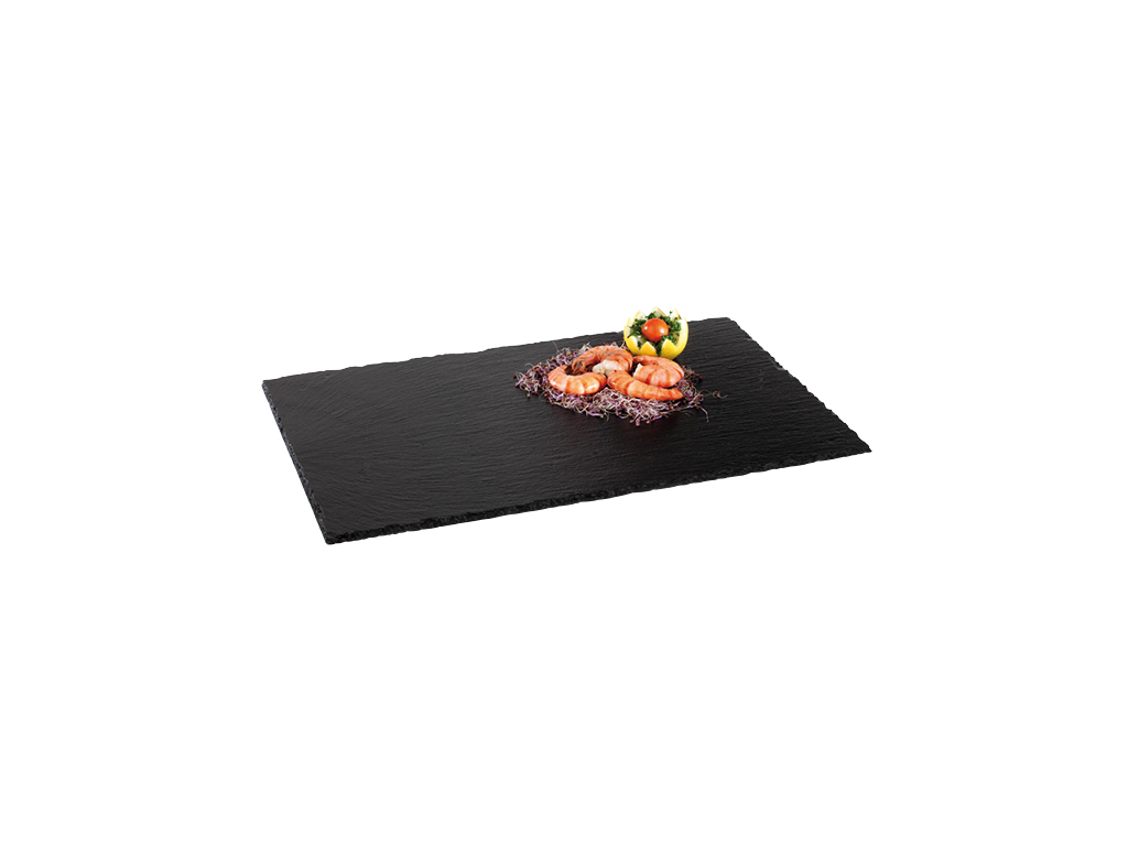 Serveringsplade 1/1 GN 53x32.5 cm Naturskifer