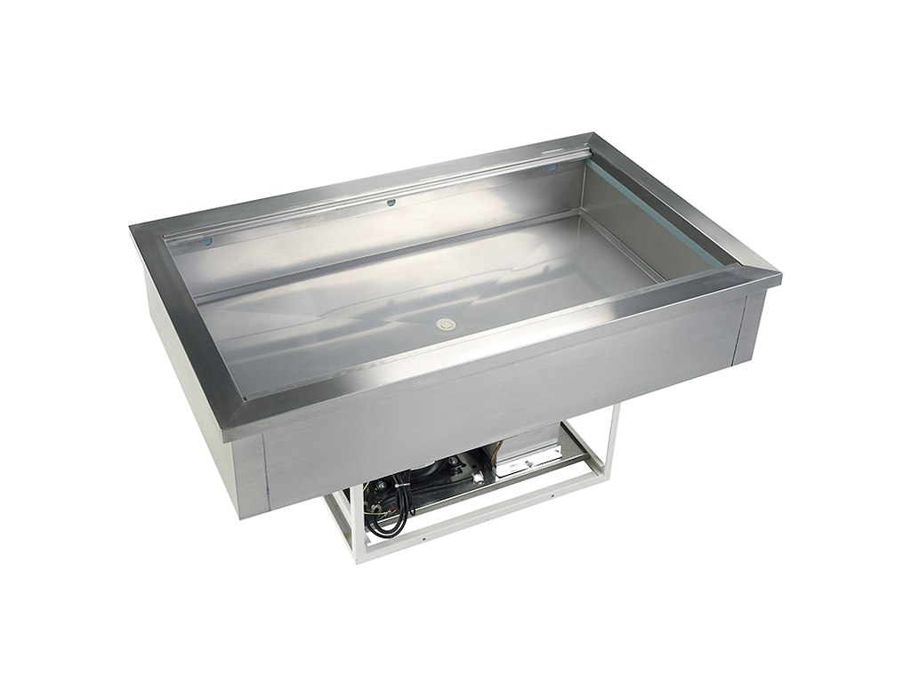 Kølebrønd 102 ltr 3xGN1/1 2-8C indbygnin