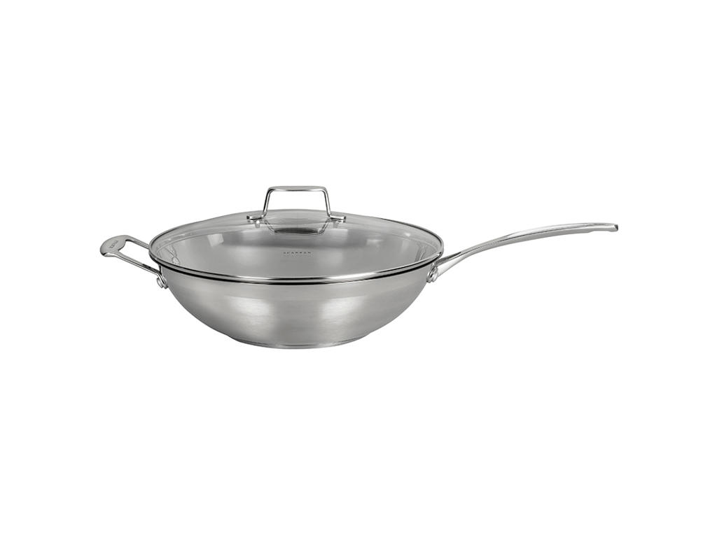 Wok m/glaslåg 32 cm Impact Scanpan