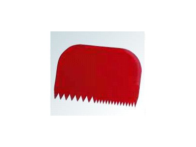 Dekorationskam 145 x 99mm buet m. 2 takk