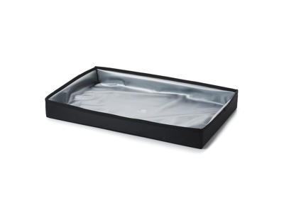 Klæde til bakke 50x30 cm Sort/grå En Scene