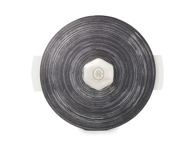 Låg til gryde Ø28 cm Uglaseret Sort/Sølv Revolution 2