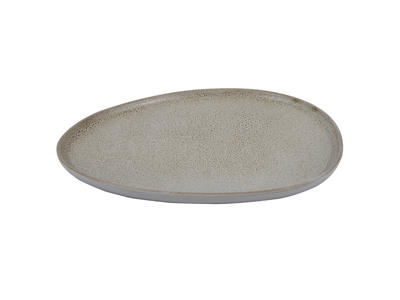 RAW Tallerken Organic 29x25 cm Beige