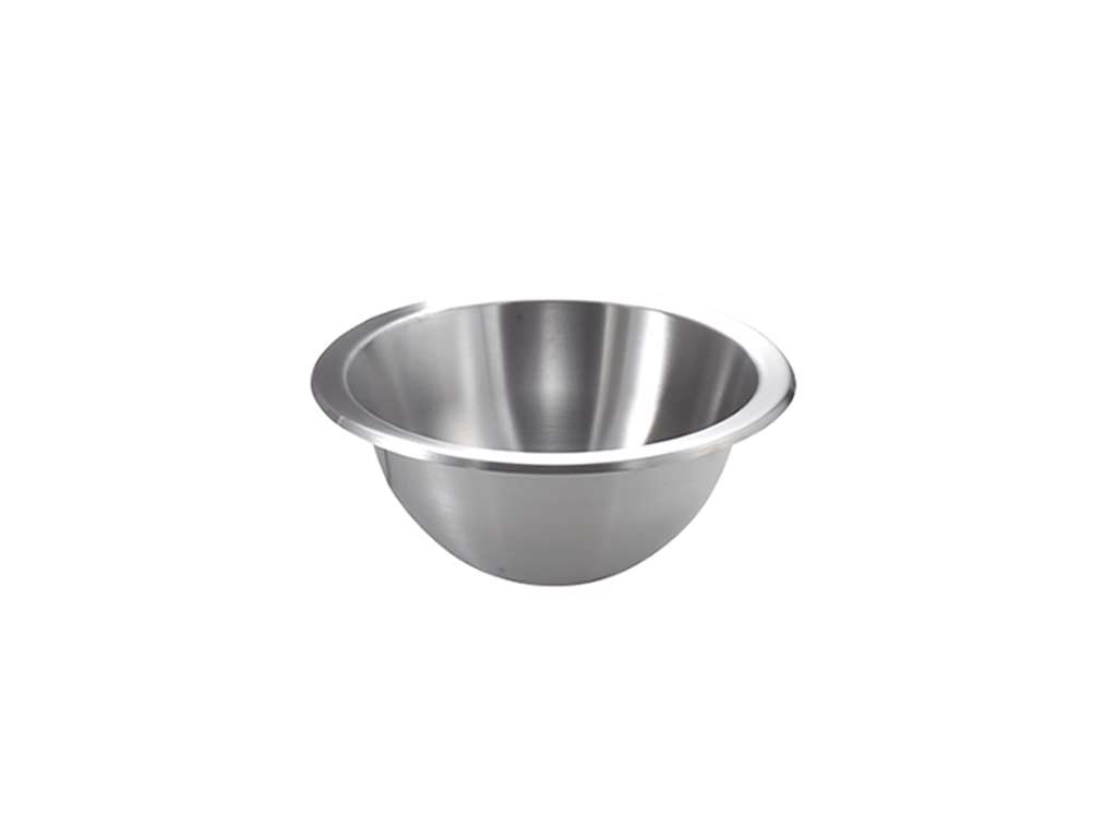 Piskeskål rustfri 20 cm. 2 L