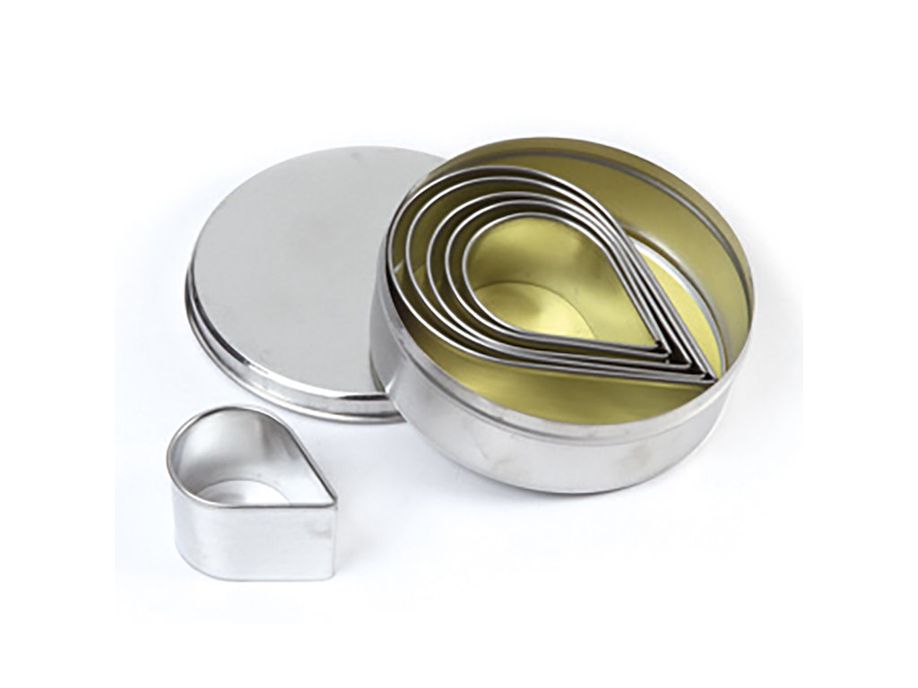 Udstikkersæt Dråbe 6 stk 45-95mm