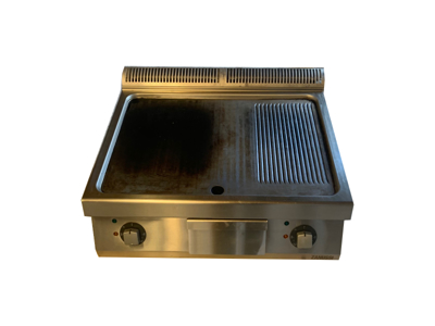 Brugt Stegeplade Zan. 2/3 glat/1/3 rif