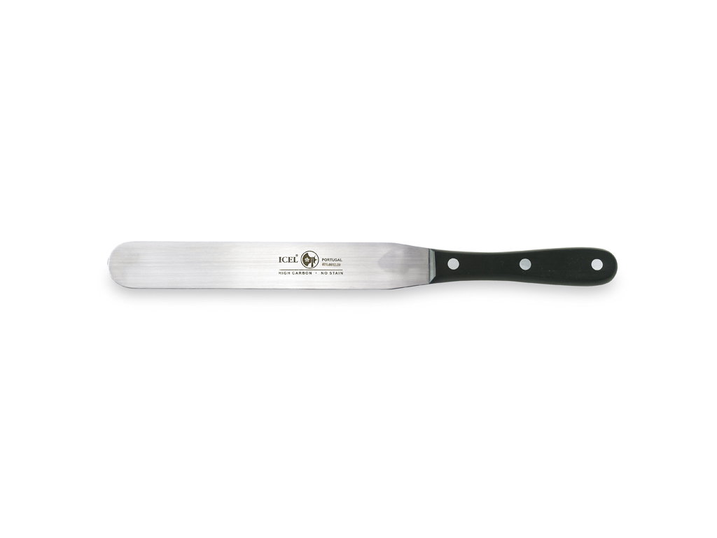 Paletkniv, 20 cm, Icel, Sort