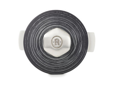 Låg til gryde Ø22 cm Uglaseret Sort/Sølv Revolution 2