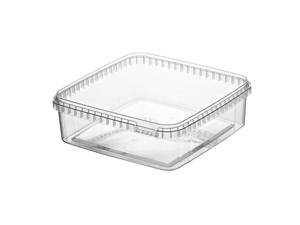 Condibøtte stor kvardratisk - 195x195 mm uden låg