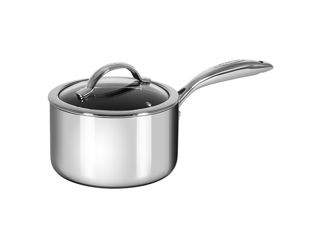 Kasserolle m/glaslåg 16 cm Scanpan HaptI