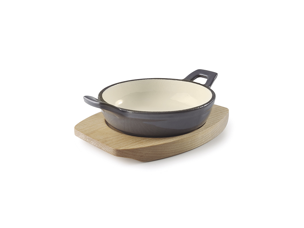 Pande støbejern Ø12 Grå