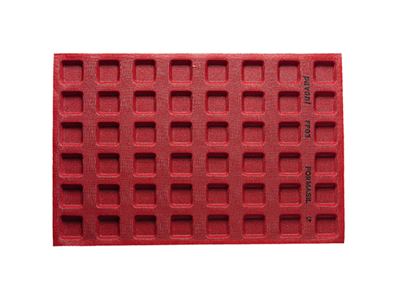 Bageform Formasil 48 styk firkantet