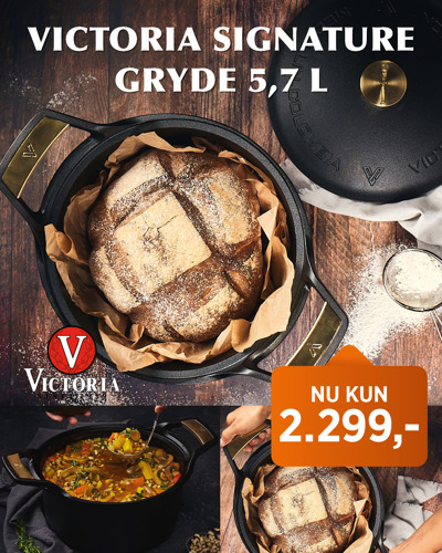 Victoria Signature Gryde 5,7 i støbejern
