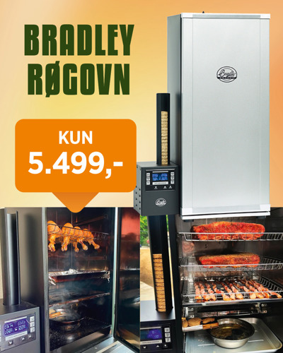 Bradley røgovn 6 rack - Digital