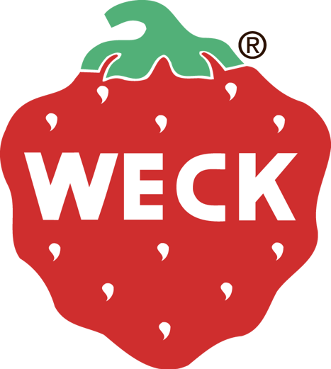 Weck glas med låg - Patentglas