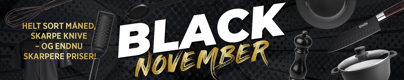 Tilbud Black friday & Black November